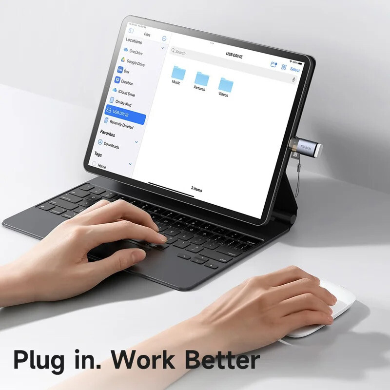 تبدیل USB OTG / TF به لایتنینگ مک دودو OT-785
