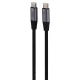کابل دو سر تایپ سی فست شارژ 60 وات بیوا C-34CC طول 1.2 متر