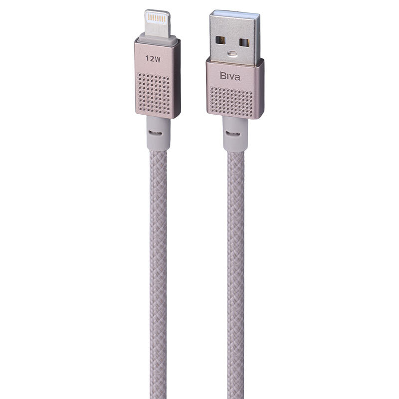 کابل لایتنینگ فست شارژ 2.4 آمپر بیوا C-40L طول 1 متر