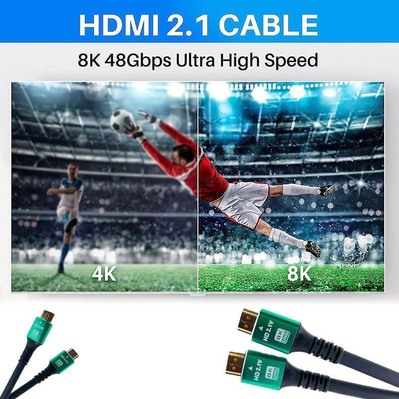 کابل HDMI 8K پریمیوم Premium طول 1.5 متر