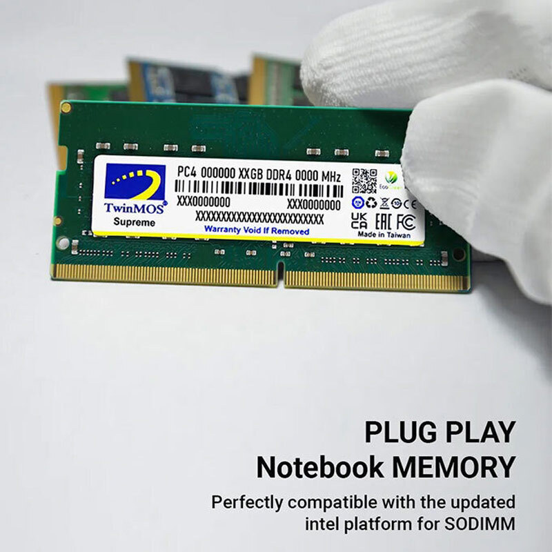 رم لپ تاپ توین توس DDR4 32GB Single 3200MHz CL22