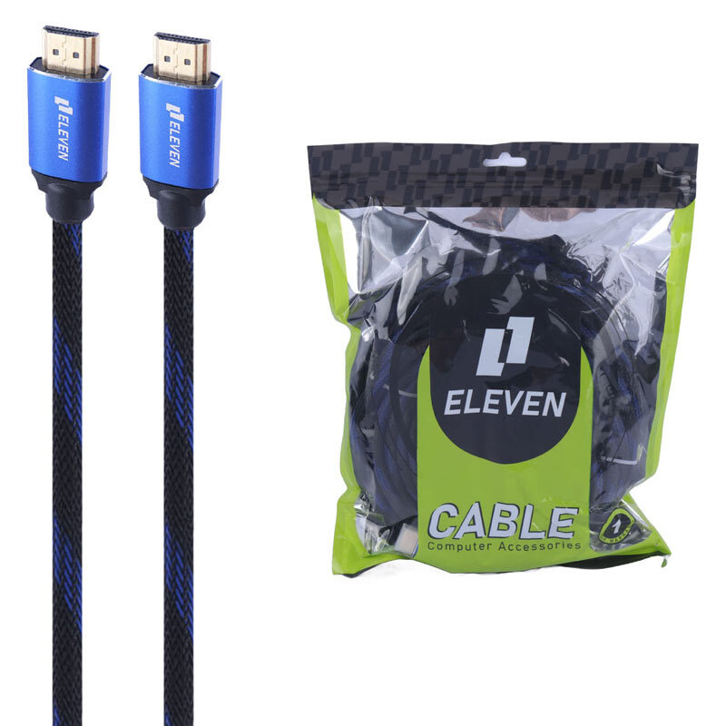 کابل HDMI ایلون Eleven طول 10 متر کد 1