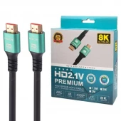 کابل HDMI 8K پریمیوم Premium طول 2 متر
