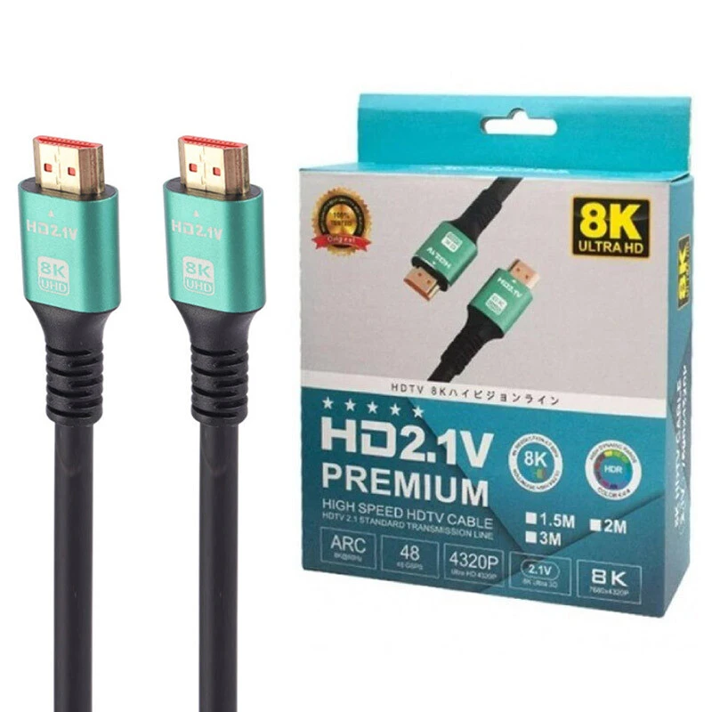 کابل HDMI 8K پریمیوم Premium طول 1.5 متر
