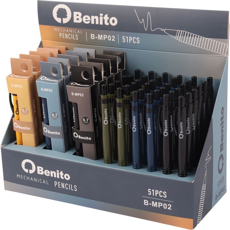 مداد نوکی بنیتو B-MP02 بسته 51 عددی