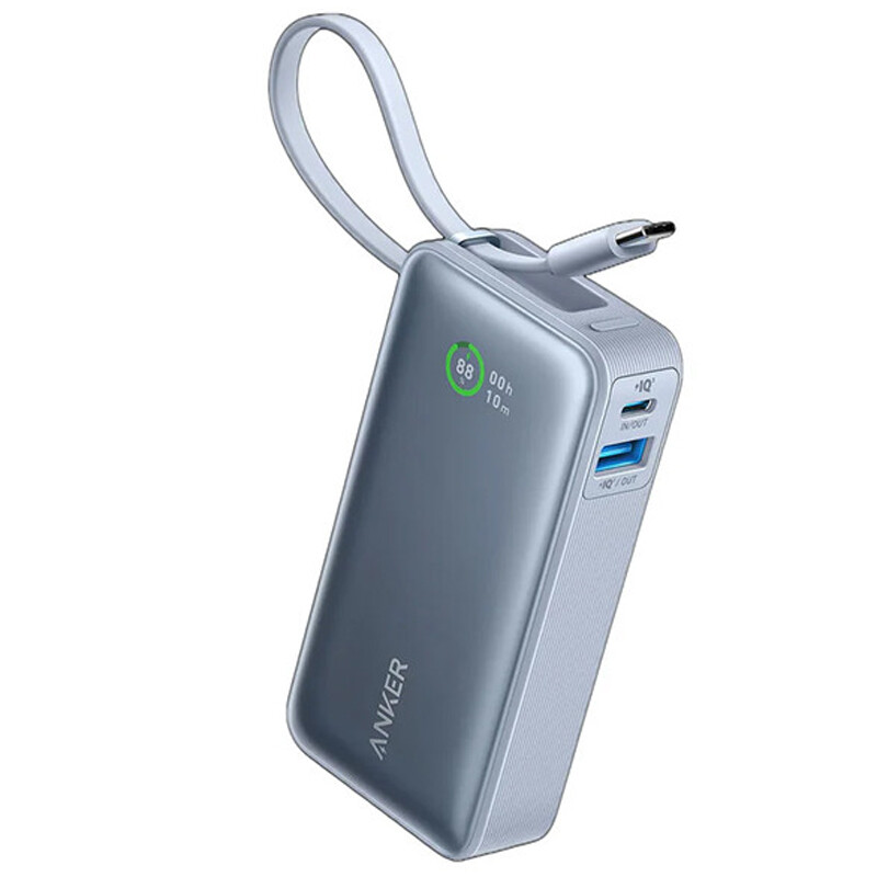 پاور بانک فست شارژ انکر Nano A1259 PD 30W ظرفیت 10000 میلی آمپر ساعت