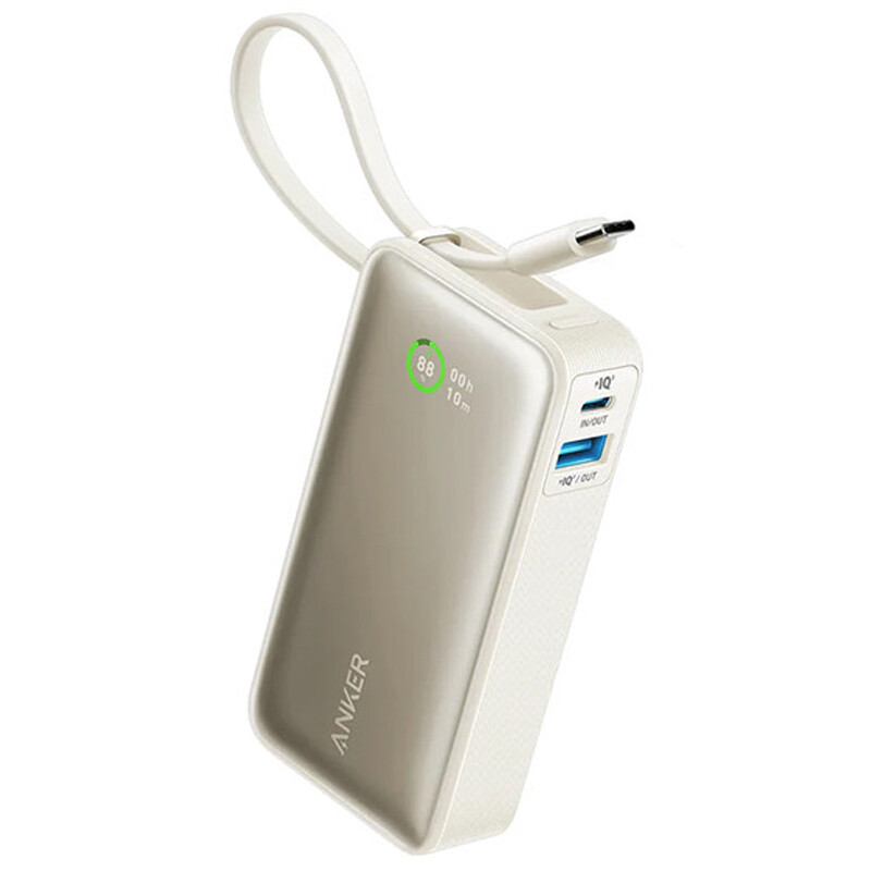 پاور بانک فست شارژ انکر Nano A1259 PD 30W ظرفیت 10000 میلی آمپر ساعت