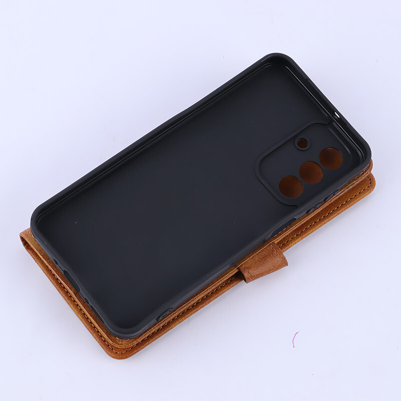 کیف چرمی مگنتی سامسونگ Galaxy A17 محافظ لنزدار