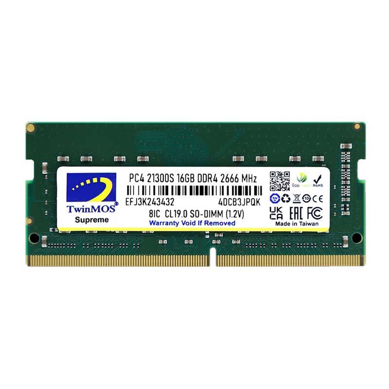 رم لپ تاپ توین موس DDR4 16GB Single 2666MHz CL19