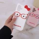 قاب سیلیکونی طرح Hello Kitty عینک دار