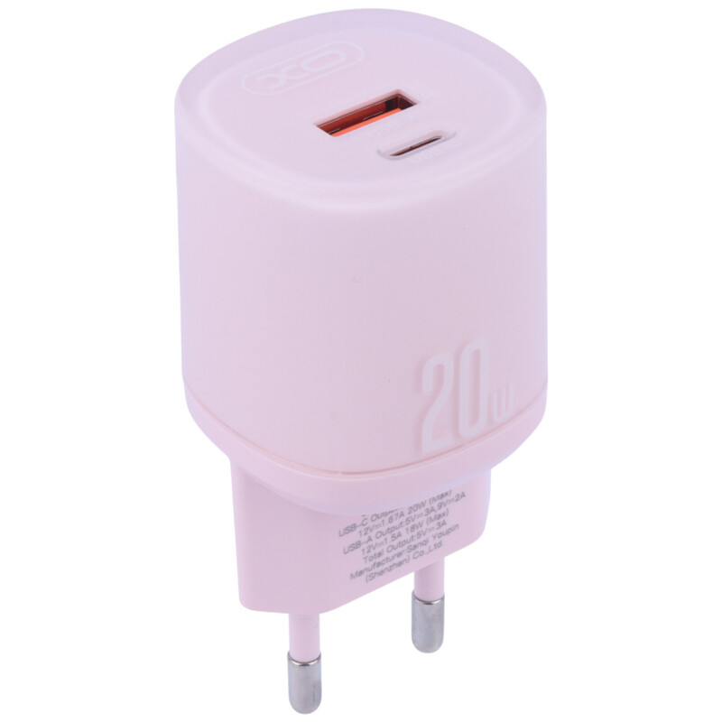 شارژر دیواری 20 وات ایکس او XO-L144 PD 3A