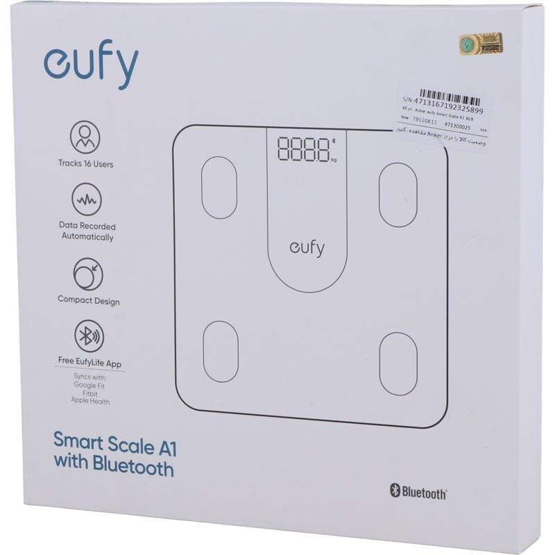 ترازو دیجیتال هوشمند Anker Eufy Smart Scale A1 T9120k11