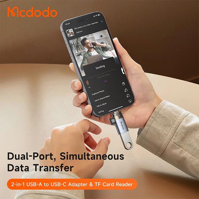 رم ریدر همه کاره Mcdodo OT-760 OTG Type-C