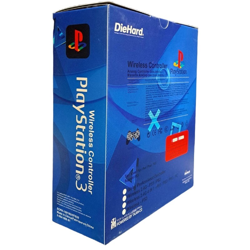 دسته بازی بی سیم DieHard SONY PlayStation 3 DualShock 3 آی سی دار