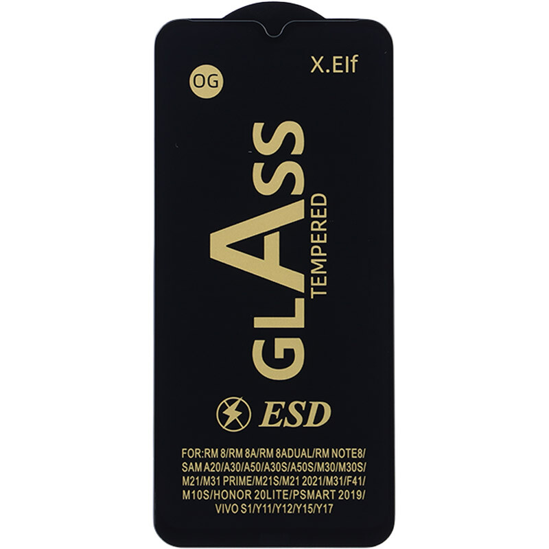 گلس آنتی استاتیک OG X.Elf سامسونگ Galaxy A20 / A30 / A30s / A50 / A50s