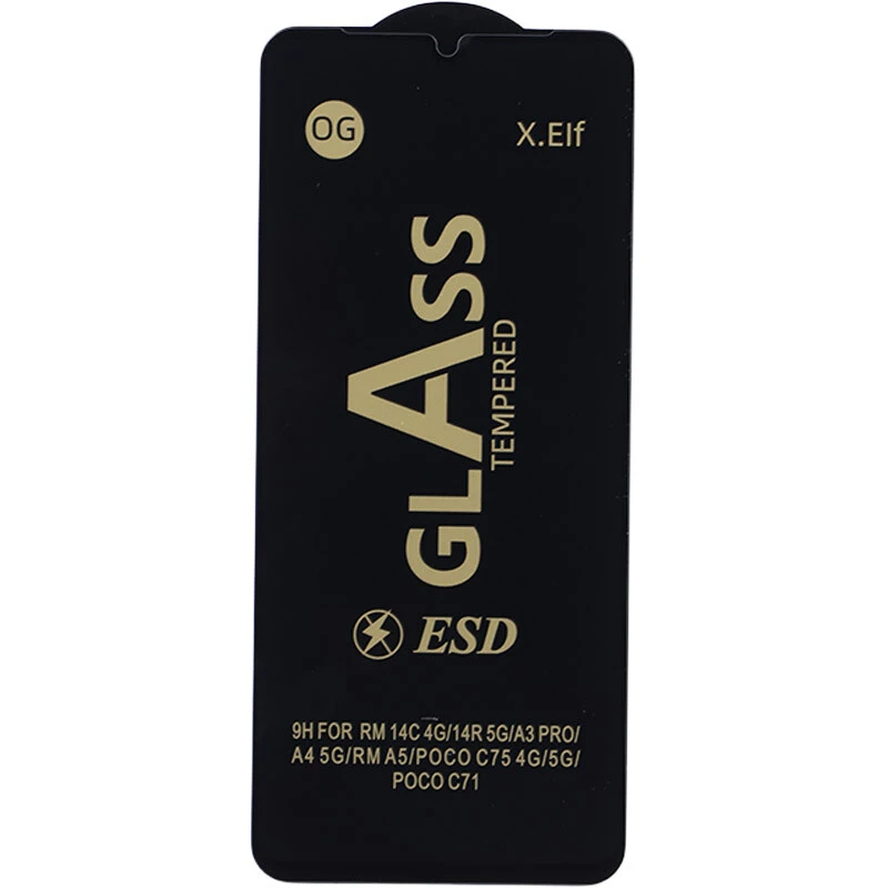 گلس آنتی استاتیک OG X.Elf شیائومی Redmi A4 / 14C / 14R / Poco C75