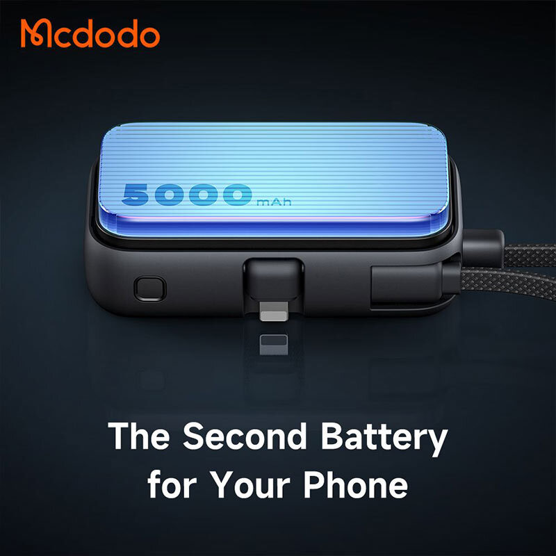 پاور بانک فست شارژ مک دودو MC-780 PD 20W ظرفیت 5000 میلی آمپر
