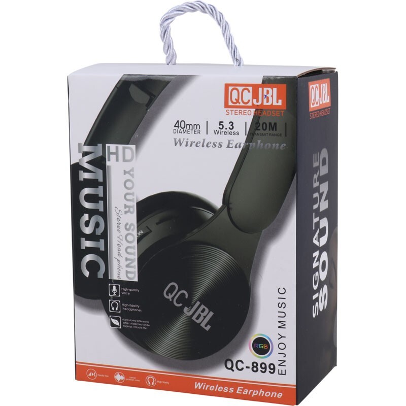هدفون بلوتوثی کیو سی جی بی ال QC-899