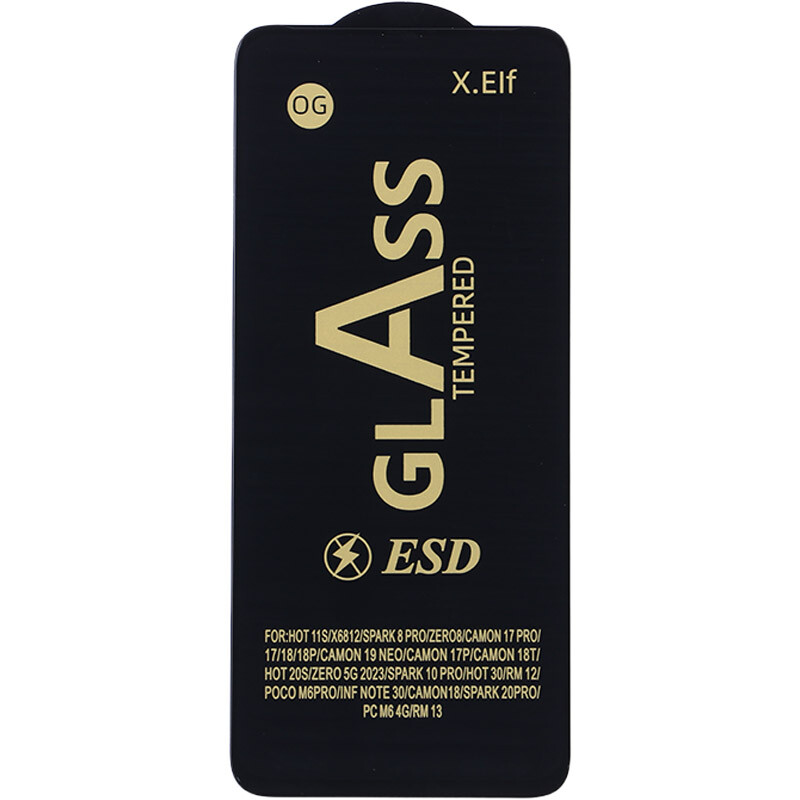 گلس آنتی استاتیک OG X.Elf شیائومی Redmi 12 / Redmi 13 / Poco M6 Pro 5G