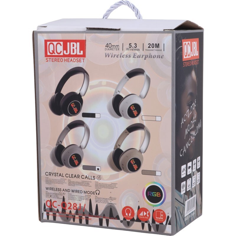 هدفون بلوتوثی کیو سی جی بی ال QC-Q28J