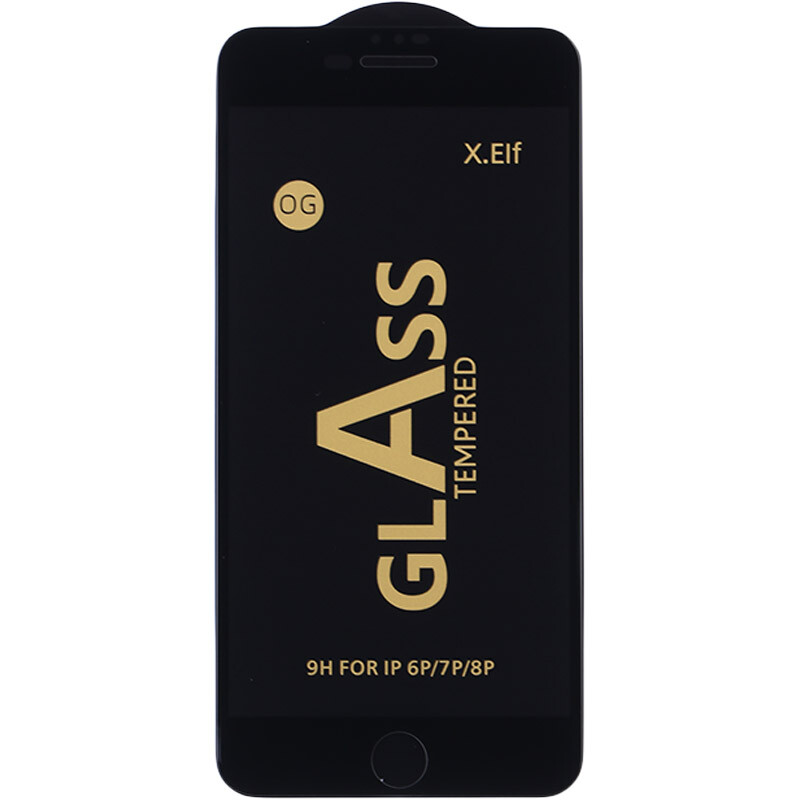 گلس آنتی استاتیک OG X.Elf آیفون iPhone 6 Plus / 6s Plus / 7 Plus / 8 Plus مشکی