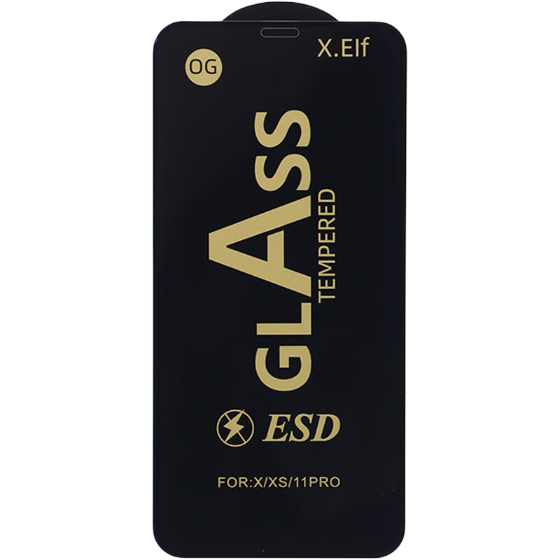 گلس آنتی استاتیک OG X.Elf آیفون iPhone X / XS / 11 Pro