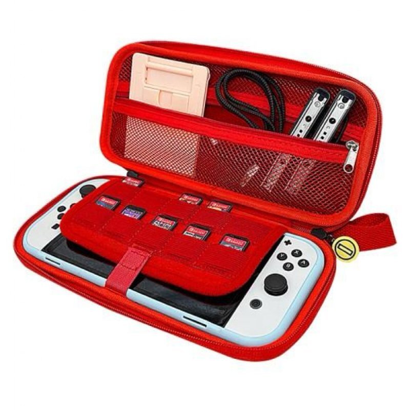 کیف کنسول بازی Super Mario Logo Nintendo Switch OLED