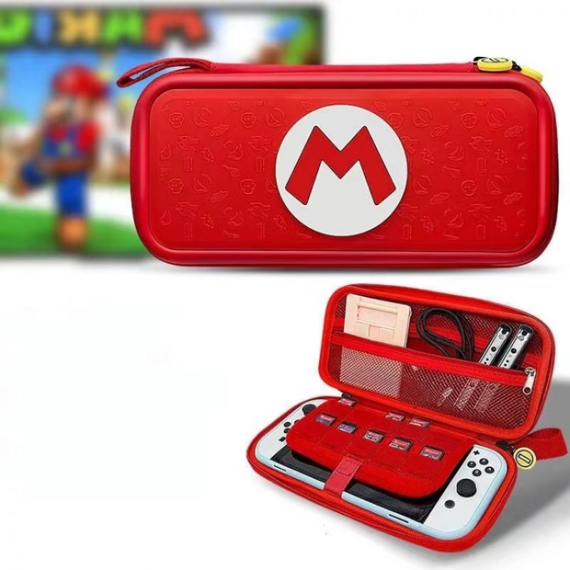 کیف کنسول بازی Super Mario Logo Nintendo Switch OLED