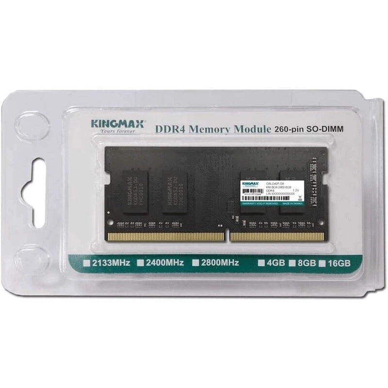 رم لپ تاپ کینگ مکس DDR4 8GB Single 3200MHz CL22