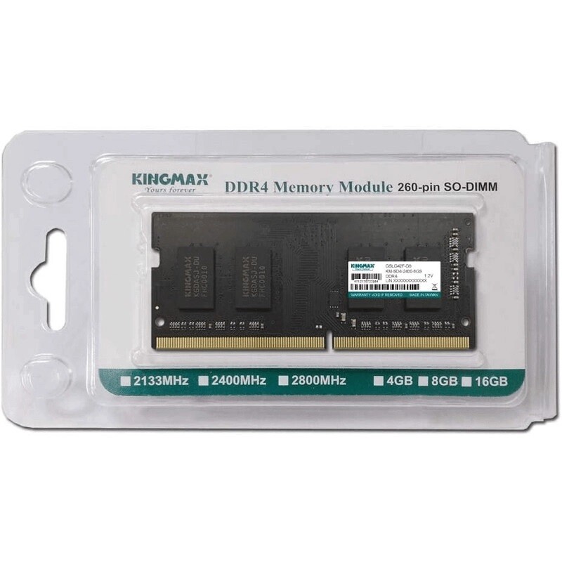 رم لپ تاپ کینگ مکس DDR4 8GB Single 3200MHz CL22