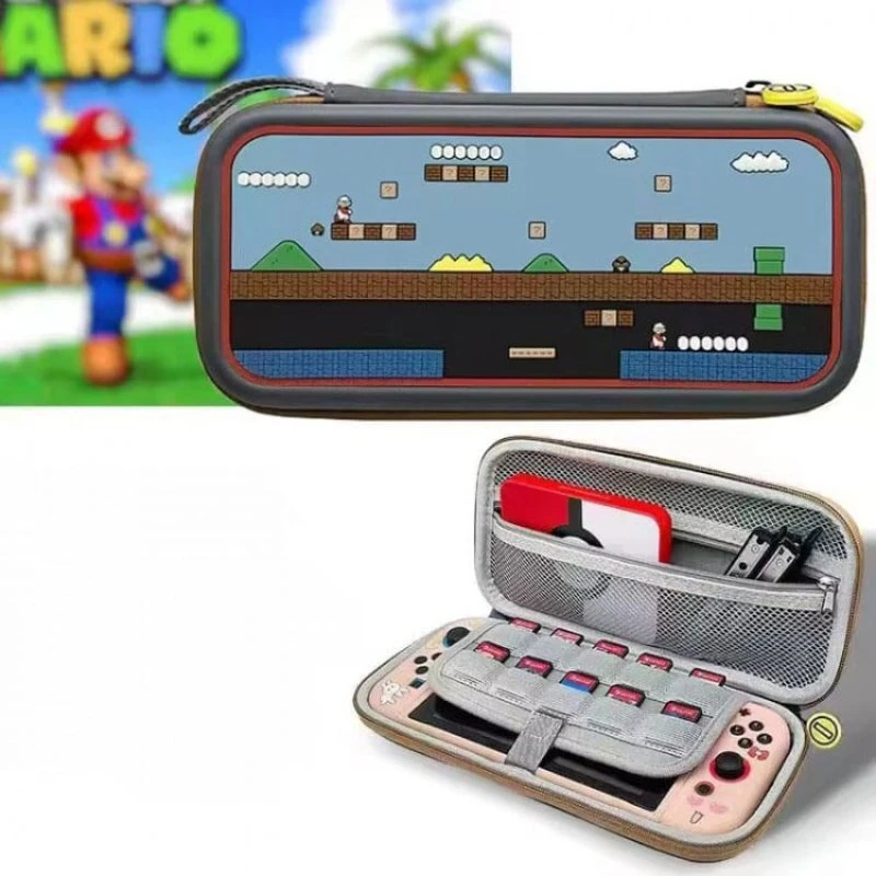 کیف کنسول بازی Nintendo Switch OLED طرح Super Mario Bros