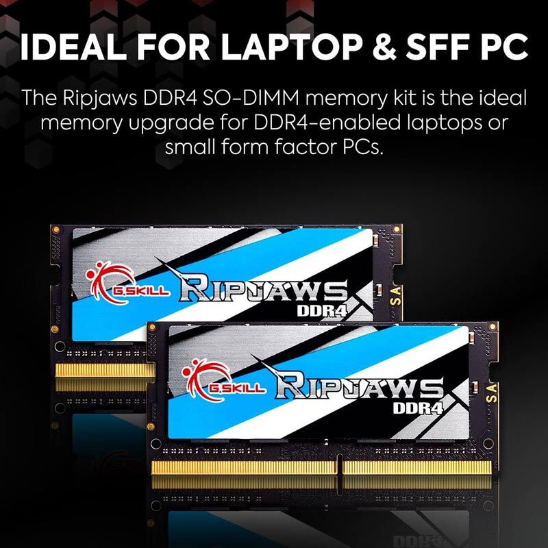 رم لپ تاپ جی اسکیل Ripjaws DDR4 16GB Single 3200MHz CL22
