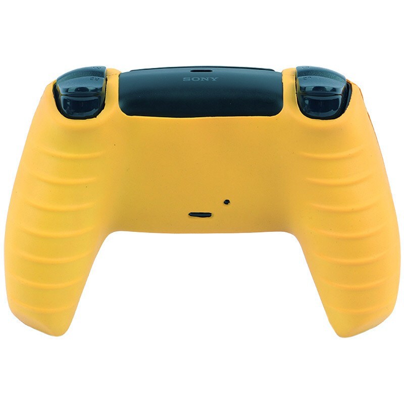 روکش دسته بازی PS5 طرح Joker زمینه زرد