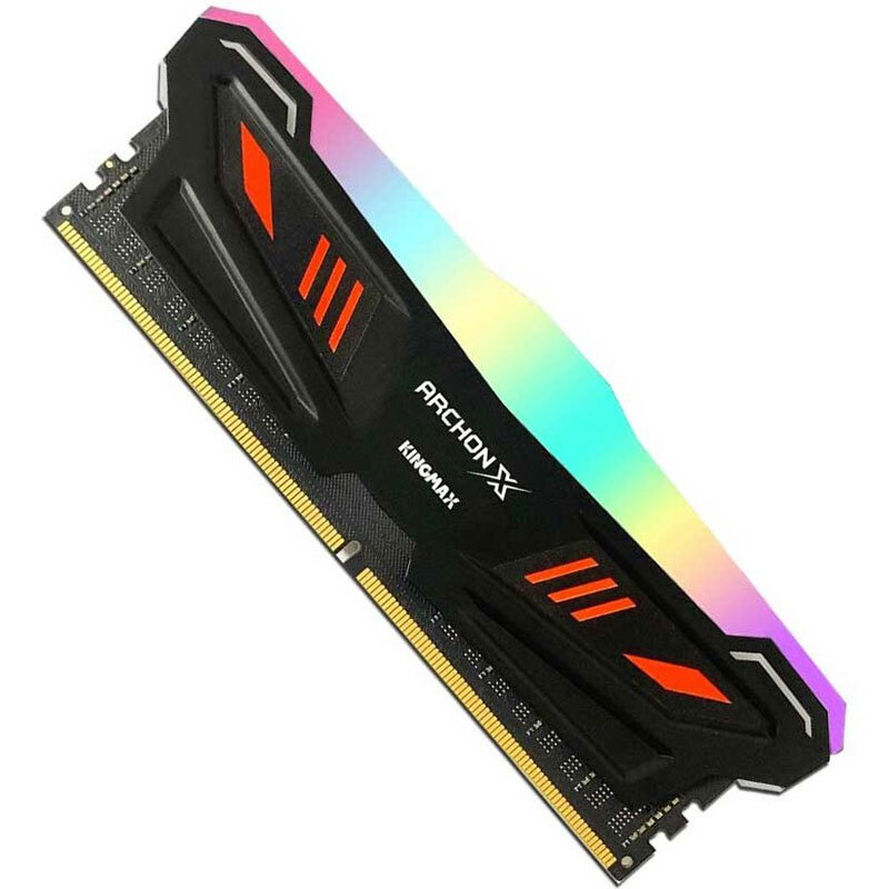 رم کامپیوتر کینگ مکس Archon X RGB DDR5 16GB Single 5600MHz CL36