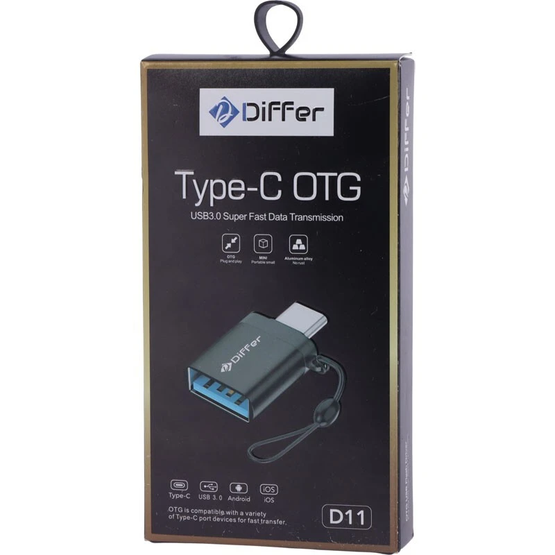 تبدیل USB OTG به تایپ سی دیفر D11