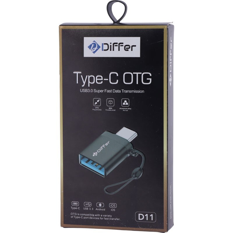 تبدیل USB3.0 OTG به تایپ سی دیفر D11