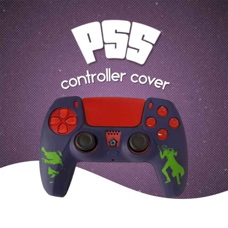 روکش دسته بازی PS5 طرح Joker زمینه بنفش