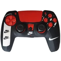 روکش دسته بازی PS5 طرح NIKE زمینه مشکی