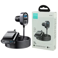 شارژر فندکی فست شارژ Joyroom JR-CL05 5Port 4A QC3.0 PD 78W