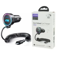 شارژر فندکی فست شارژ Joyroom JR-CL08 4A QC3.0 PD 45W