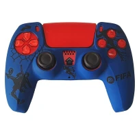 روکش دسته بازی PS5 طرح FIFA زمینه سرمه ای