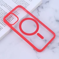 قاب PC شفاف دور رنگی مگ سیف iPhone 11 Pro