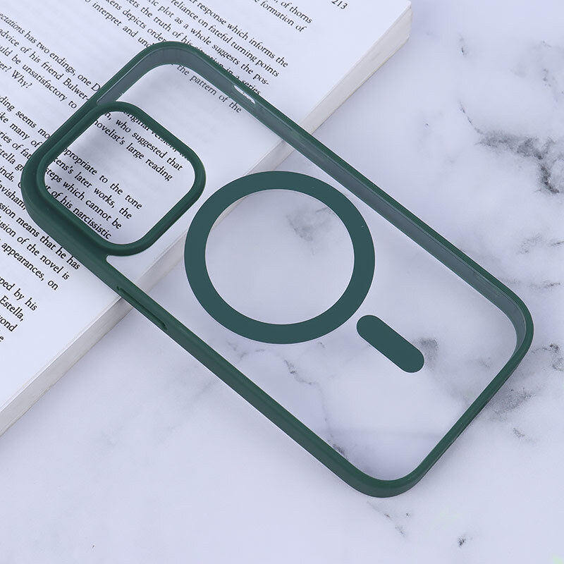 قاب PC مگ سیف آیفون iPhone 14 Pro دور رنگی
