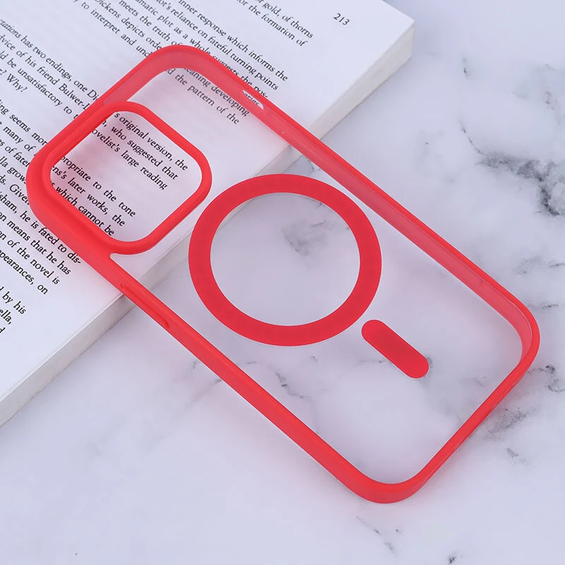 قاب PC مگ سیف آیفون iPhone 14 Pro دور رنگی