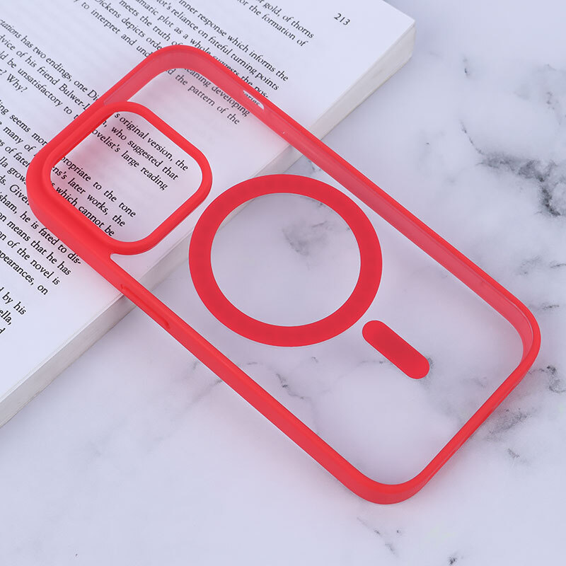 قاب PC مگ سیف آیفون iPhone 14 Pro دور رنگی