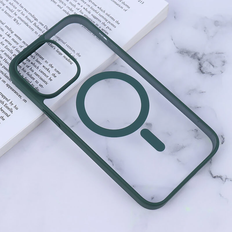 قاب PC مگ سیف آیفون iPhone 14 Pro Max دور رنگی