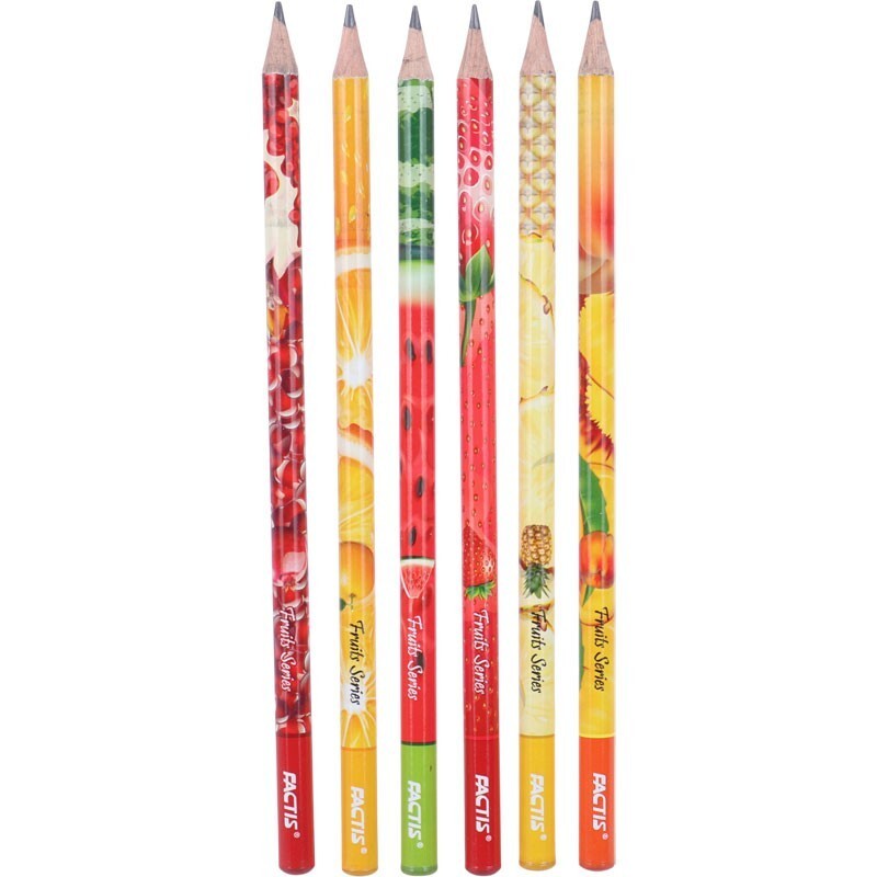 مداد مشکی فکتیس Factis Fruits Series بسته 72 عددی