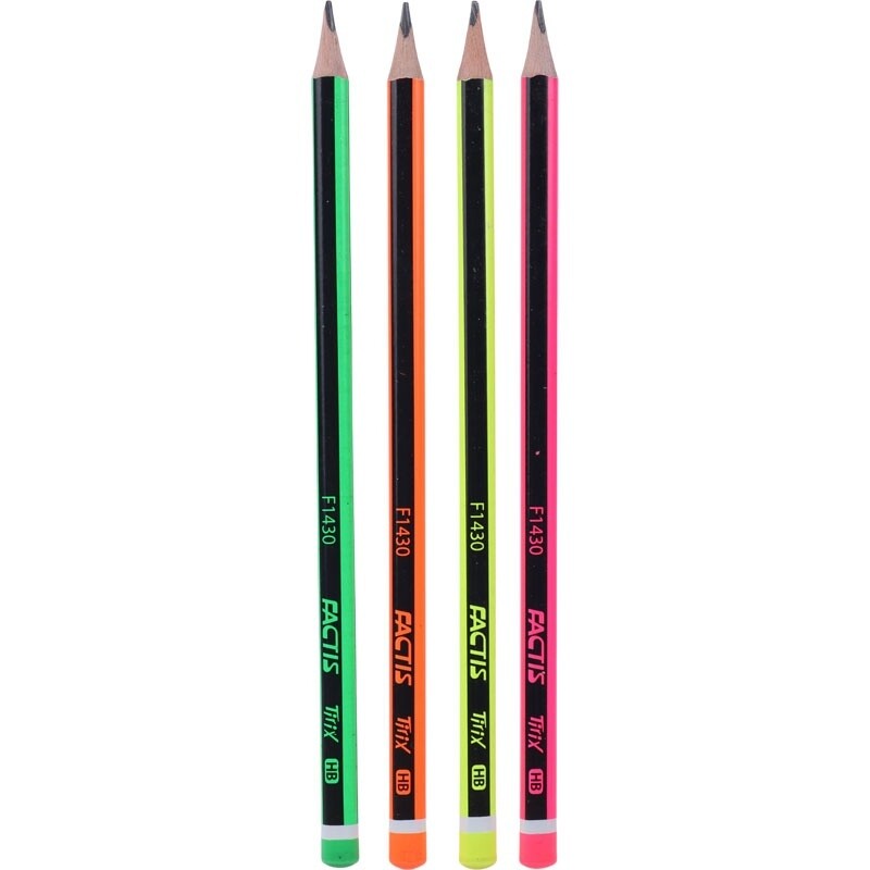 مداد مشکی فکتیس Factis Tirix F1430 بسته 12 عددی