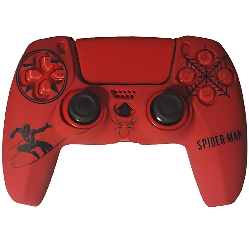 روکش دسته بازی PS5 طرح Spider Man زمینه قرمز مشکی