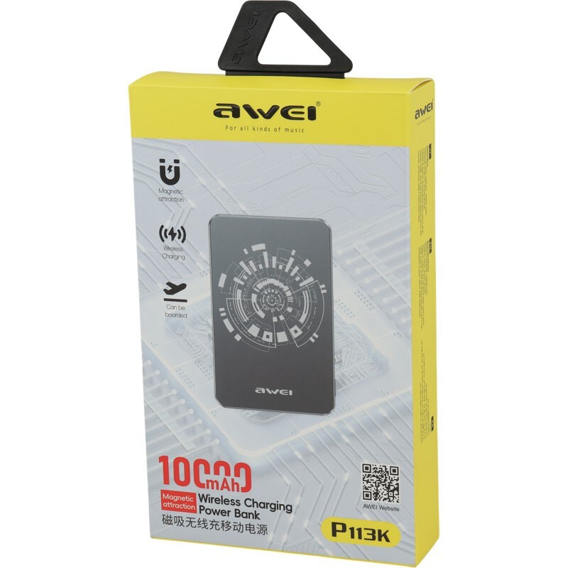 پاور بانک بی سیم فست شارژ اوی P113K PD 22.5W ظرفیت 10000 میلی آمپر ساعت